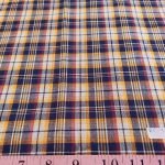 Plaid Fabric or check fabric for men's shirts, classic children's clothing, vintage menswear, plaid dresses, ties and bowties.