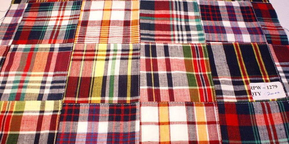 Patchwork Madras Fabric