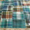 Patch Madras Fabric for clothing and handbags