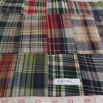 Patchwork Plaid for vintage menswear, custom shirts, classic children's clothing, bowties and ties, and for sewing kids clothing.
