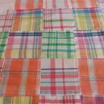 Patchwork Madras fabric for preppy menswear, classic children's clothing, etsy handmade clothing, retro dresses & skirts.