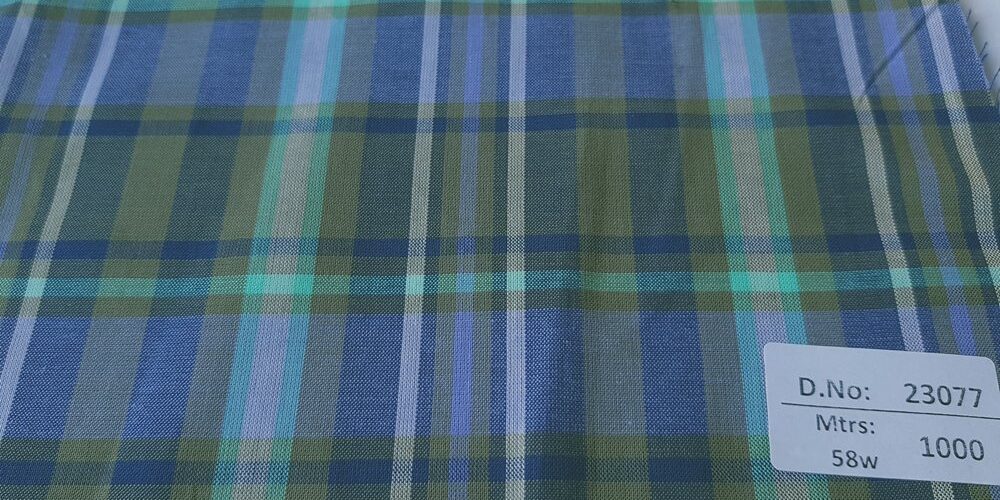Plaid Fabric made is made mostly of cotton woven in a plaid pattern, and used for plaid shirts, plaid jackets, ties, bowties & pet clothing.Also known as madras plaid.Plaid Fabric made is made mostly of cotton woven in a plaid pattern, and used for plaid shirts, plaid jackets, ties, bowties & pet clothing.Also known as madras plaid.