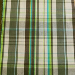 Madras fabric - cotton plaid madras fabric for girl's clothing, smocked clothing, monogramed apparel tote bags & Etsy crafts.
