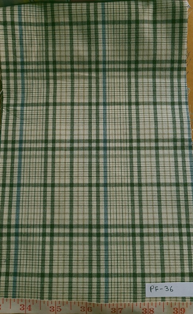 Vintage Madras fabric - cotton plaid madras fabric for classic children's clothing, vintage menswear, monogramed apparel, handbags and Etsy crafts.