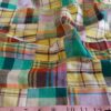Patchwork Madras, or patchwork plaid fabric for preppy menswear, classic children's clothing & etsy handmade clothing.