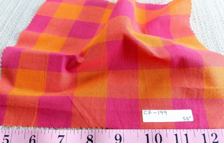 Buffalo Plaid Fabric or Buffalo checks for men's shirt, outdoor clothing