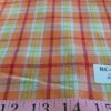 Plaid Fabric - Madras Fabric made of cotton, woven in plain weave for preppy clothing, preppy sewing and crafts & handmade things.