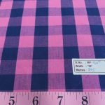 Gingham Fabric or gingham check fabric for classic children's clothing, gingham shirts, dresses, skirts, boys clothing and menswear.