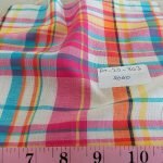 Plaid Fabric or check fabric for men's shirts, classic children's clothing, vintage menswear, plaid dresses, ties and bowties.