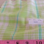 Plaid Fabric or check fabric for men's shirts, classic children's clothing, vintage menswear, plaid dresses, ties and bowties.