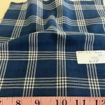 Plaid Fabric made of cotton woven in a plaid pattern, for madras shirts, madras jackets, ties, bowties & pet clothing.Also known as check fabrics.