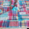 Patchwork Madras Fabric for vintage menswear, classic children's clothing, sportcoats, pants, shorts and plaid clothing for pets such as dog clothing.