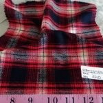 Twill Madras Fabric, brushed like flannel or plain twill madras, for men's shirts, hunting and fishing shirts, and twill dresses.