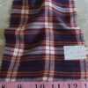 Twill Madras Fabric, twill plaid or flannel plaid for pet clothing, like dog bandanas, dog collars, dog bowties and vintage menswear.