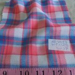 Twill Madras Fabric, brushed like flannel or plain twill madras, for men's shirts, hunting and fishing shirts, and twill dresses.