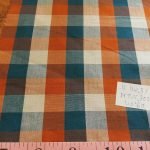Plaid Fabric or check fabric for men's shirts, classic children's clothing, vintage menswear, plaid dresses, ties and bowties.