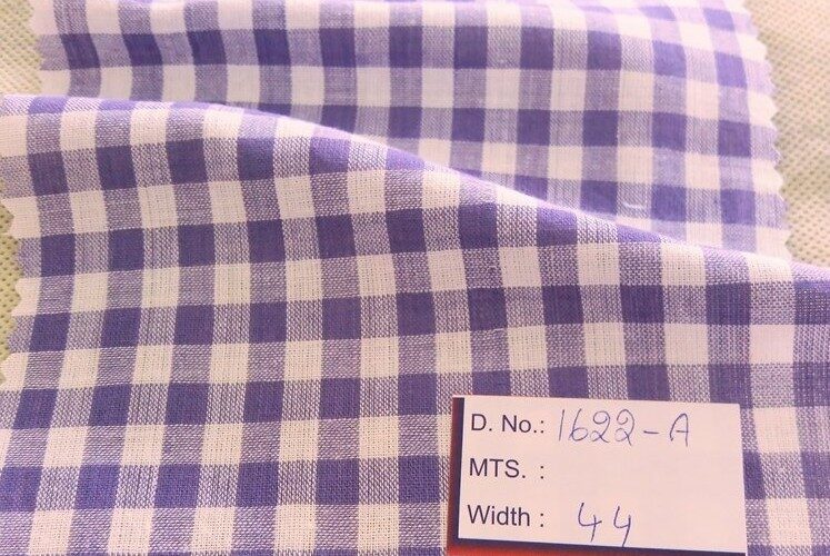 Gingham check fabric for dog shirts, bowties, ties, dog shirts, dresses, skirts, southern gingham clothing, and boy's clothing.