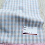 Plaid Fabric or Madras Plaid fabric, used for men's shirts, vintage clothing, children's classic clothing, bowties and ties.