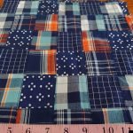 Patchwork fabric like printed patchworks, chambray patchwork, denim patchwork, solid patchwork fabrics and patchwork plaid.