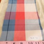 Plaid Fabric or check fabric for men's shirts, classic children's clothing, vintage menswear, plaid dresses, ties and bowties.