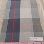 Plaid Fabric or Madras Plaid fabric, used for men's shirts, vintage clothing, children's classic clothing, bowties and ties.