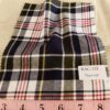 Plaid Fabric or check fabric, made of cotton woven in a plaid pattern, for madras shirts, madras jackets, ties, bowties & pet clothing.