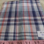 Madras fabric - cotton plaid madras fabric for hand smocked clothing, monogramed apparel, tote bags, headbands & Etsy crafts.