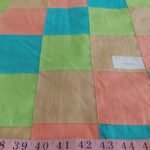 Patchwork Fabric with solid color patches, for classic children's clothing, handmade kids clothing, etsy makers, for kid's sewing projects and crafts.