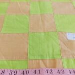 Patchwork Fabric with solid color patches, for classic children's clothing, handmade kids clothing, etsy makers, for kid's sewing projects and crafts.