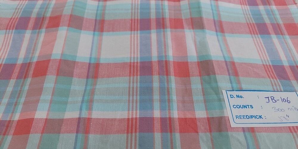 Plaid Fabric made is made mostly of cotton woven in a plaid pattern, and used for plaid shirts, plaid jackets & bowties.Also known as madras plaid.