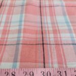 Plaid Fabric made is made mostly of cotton woven in a plaid pattern, and used for plaid shirts, plaid jackets & bowties.Also known as madras plaid.