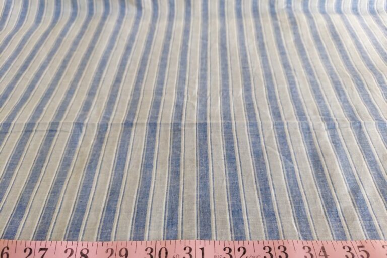 Handloom Striped Fabric, woven on hand looms, in striped pattern