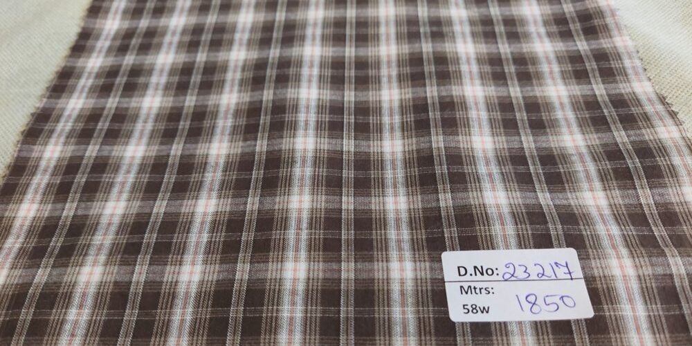 Check fabric for shirts 170621