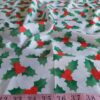 Christmas Print or Christmas theme fabric for Christmas sewing projects, such as shirts, tablecloths, bandanas, bowties and more.