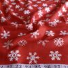 Christmas Print or Christmas theme fabric with snowflakes, for Christmas sewing projects, such as shirts, bandanas, bowties and more.