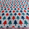 Christmas Trees print fabric, for Christmas theme sewing projects, such as etsy handmade clothing, Christmas gifts, dog bandanas & apparel.