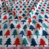 Christmas Trees print fabric, for Christmas theme sewing projects, such as etsy handmade clothing, Christmas gifts, dog bandanas & apparel.