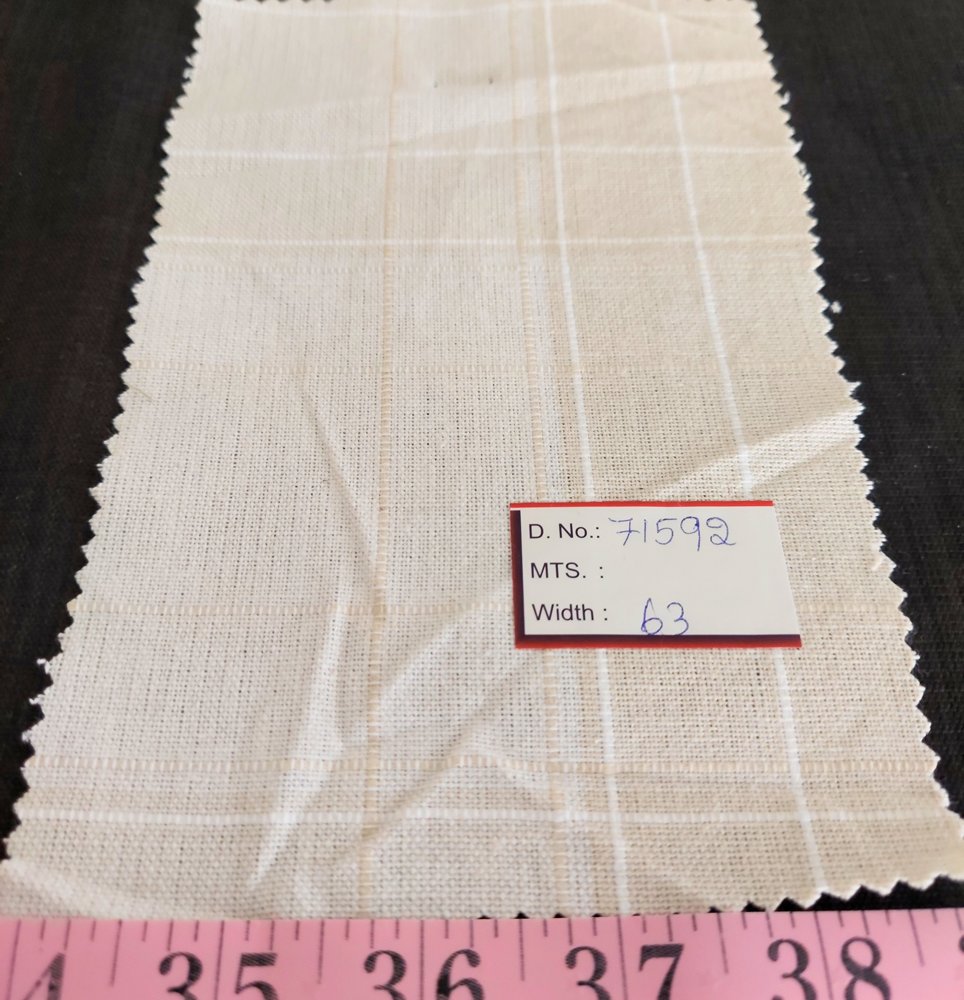 Mute Plaid Cotton Fabric AT-21-631