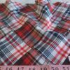 Diamond Patchwork Plaid fabric made of plaids sewn together into patchwork, like an argyle, used for shirts, pants, shorts and dresses.
