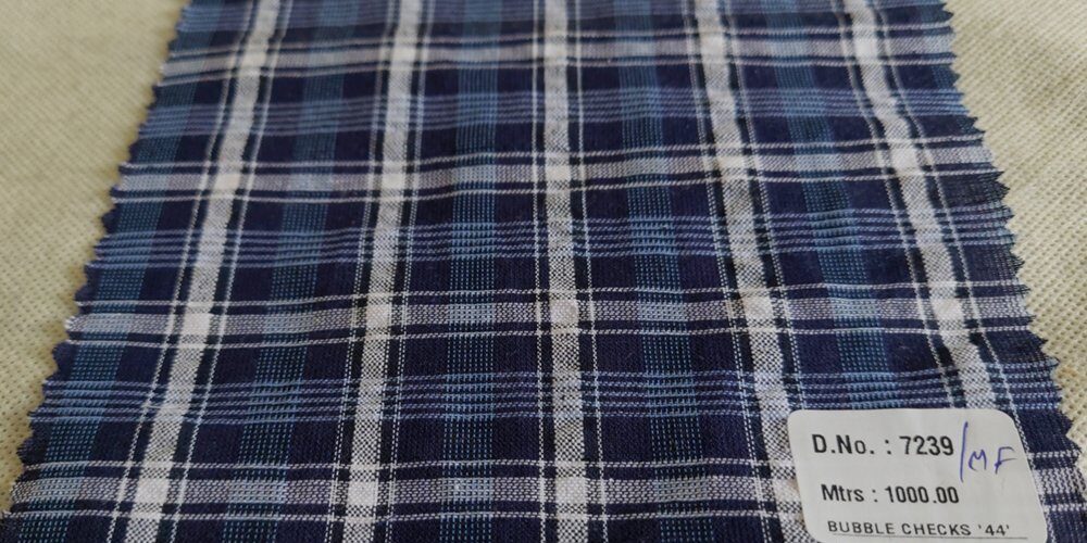 Seersucker Fabric - Seersucker plaid & stripes 115117