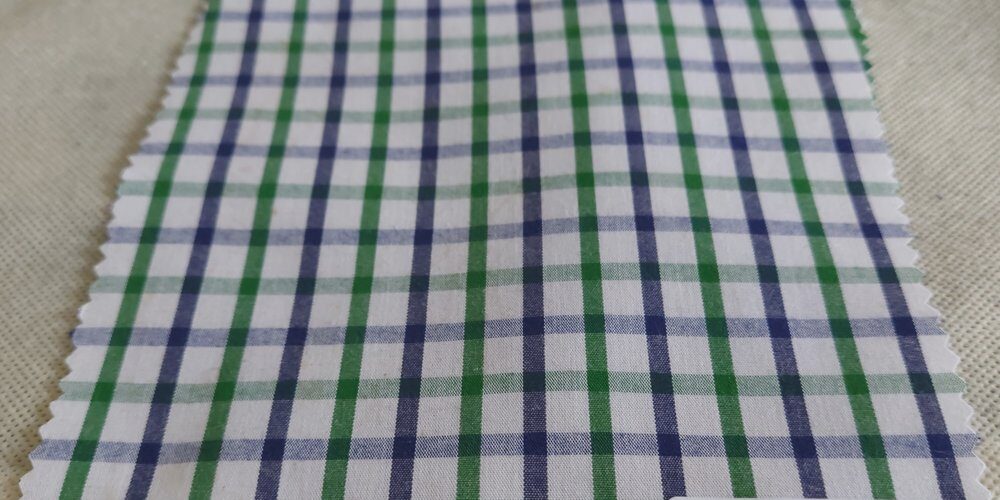 Tattersall Check Fabric - Shirt Fabric - Plaid (5)