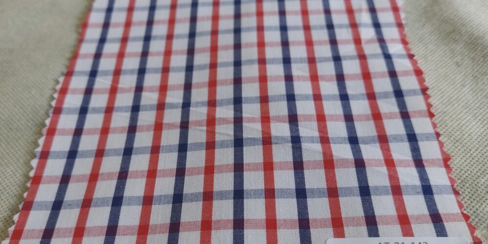 Tattersall Check Fabric - Shirt Fabric - Plaid (7)