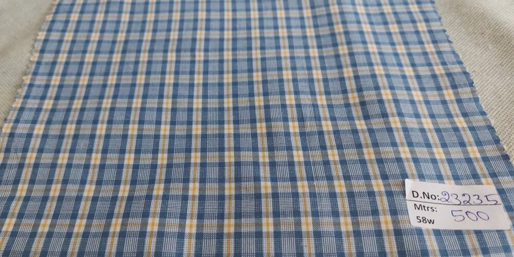 Tattersall Check Fabric - Shirt Fabric - Plaid Fabric 151408 (19)