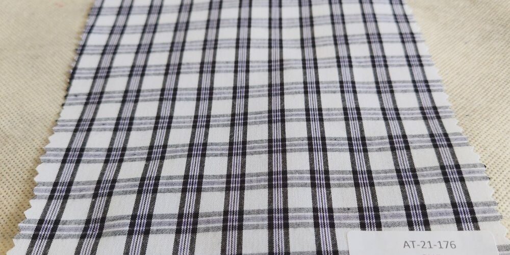 Windowpane Check - Windowpane Fabric - Shirt Fabric 170945 (53)