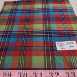 Cotton-Blend Madras Plaid AT-21-661