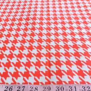 Houndstooth Print Fabric or Houndstooth for menswear like suits, jackets, pants and bowties, and for women's coats and pants.