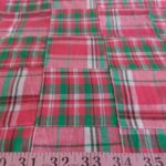 Patchwork Madras Plaid Fabric for menswear, classic children's clothing, dresses and skirts and more