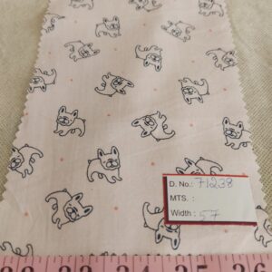 Bulldogs print fabric, with dogs printed, for children's clothing like shirts, skirts, dog bowties, dog & cat bandanas.Bulldogs print fabric, with dogs printed, for children's clothing like shirts, skirts, dog bowties, dog & cat bandanas.