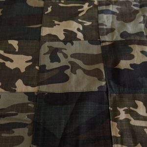 Patchwork Camouflage Print Fabric in ripstop, for classic children's clothing, handmade clothing, etsy & men's shorts & coats.