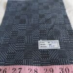 Geometrical print fabric, for children's clothing, dog bandanas, pet clothing, with dots, circles and lines print, for sewing and crafts.